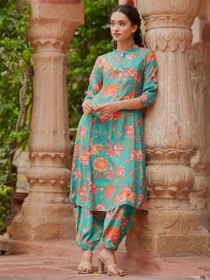 LIBAS Women Ethnic Top Pant Set