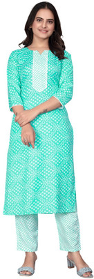 Julee Women Kurti Pant Set