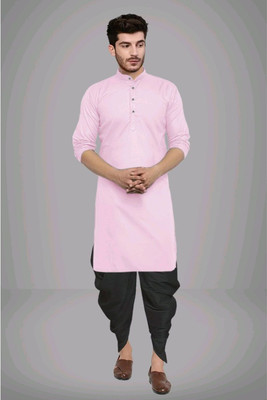 ZEDIN Men Kurta Dhoti Set