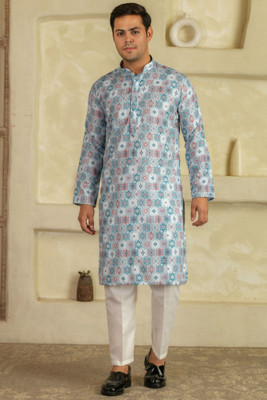 LEMONX Men Kurta Pyjama Set