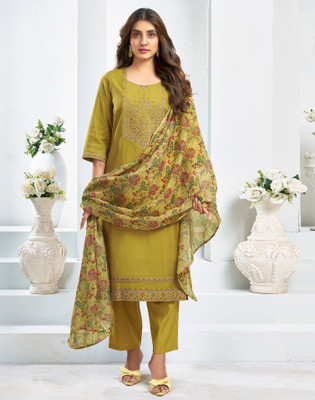 Skylee Women Kurta Pant Dupatta Set