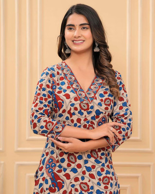 Jixpox Women Kurta Pant Set