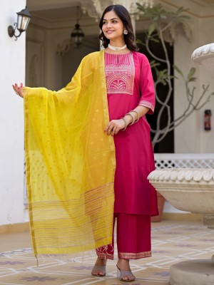 Vishudh Women Kurta Palazzo Set