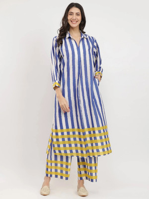 Kawaii Women Kurta Palazzo Set