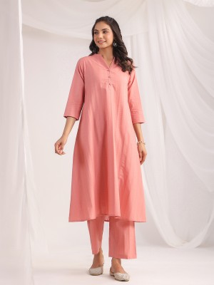 Janasya Women Kurta Pant Set