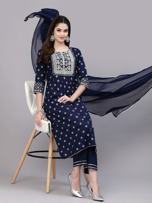 Stylum Women Kurta Pant Dupatta Set