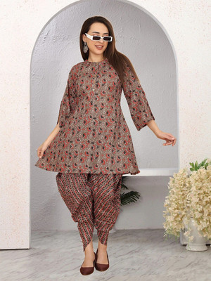 Odd by chansi Trendz Women Kurti Dhoti Pant Set