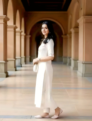 Shenz Women Kurti Pant Set