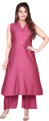 farida Women Ethnic Top Pant Set