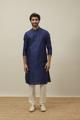 MANYAVAR Men Kurta Pyjama Set