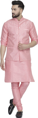 BEN COOPER Men Kurta Pyjama Ethnic Jacket Set