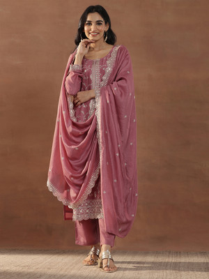 LIBAS Women Kurta Pant Dupatta Set