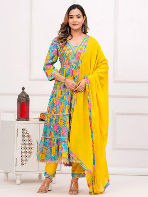 berrylicious Women Kurta Pant Dupatta Set