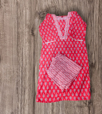 MAHADEV Women Kurti Pant Set