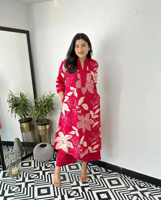 sabhyatatrendz Women Kurta Pant Set