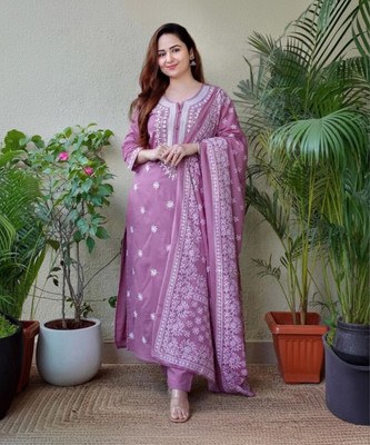 VICENTA Women Kurta Pant Dupatta Set