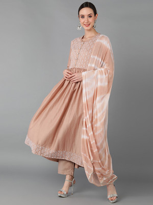 AHIKA Women Kurta Pant Dupatta Set