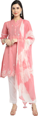 VihaanExim Women Kurta Pant Dupatta Set