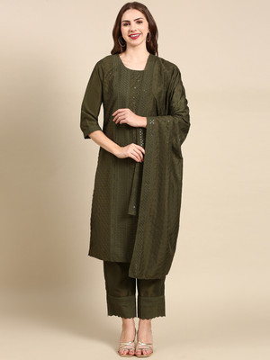 SHOWOFFFF Women Kurta Palazzo Set