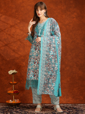 berrylicious Women Kurta Pant Dupatta Set