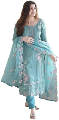 Dwiza Enterprise Women Kurta Pant Dupatta Set