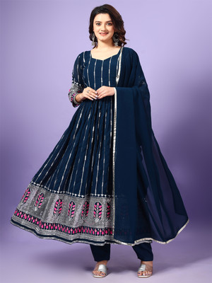 FASHION BASKET Women Kurta Pant Dupatta Set