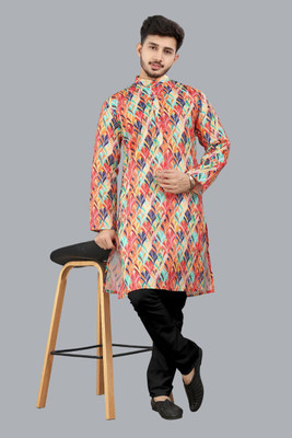 DHASU TRENDZ Men Kurta Pyjama Set