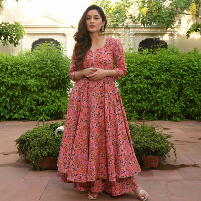 Komal fashion Women Kurta Palazzo Set