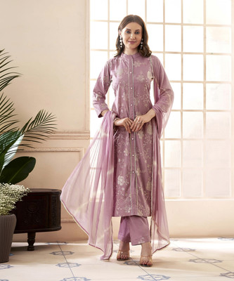 ANOUK Women Kurta Palazzo Dupatta Set