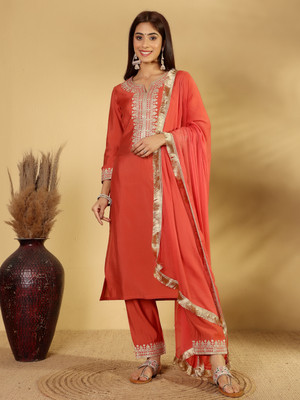 Varanga Women Kurta Pant Dupatta Set