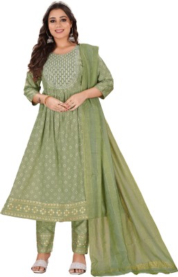 AANSHI FASHION Women Kurti Pant Dupatta Set