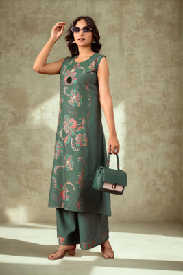 stylenx Women Kurti Palazzo Set