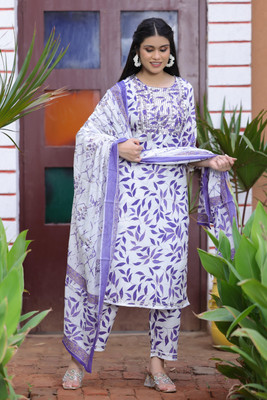 PARTHVI Women Kurta Pant Dupatta Set