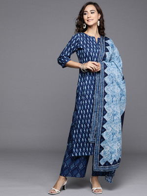 LIBAS Women Kurta Palazzo Set