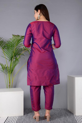 SUBH LAXMI Women Kurti Pant Set