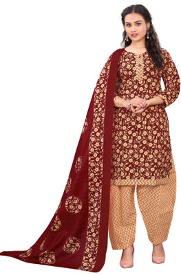 VihaanExim Women Kurta Patiala Dupatta Set