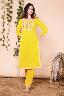 RANAK CREATION Women Kurta Pant Set