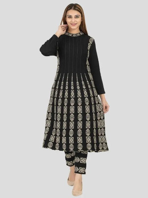 Magknit Women Kurti Palazzo Set