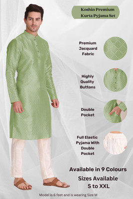 Koshin Men Kurta Pyjama Set