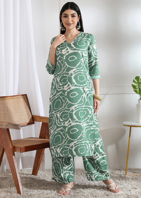 DSK STUDIO Women Kurti Palazzo Set