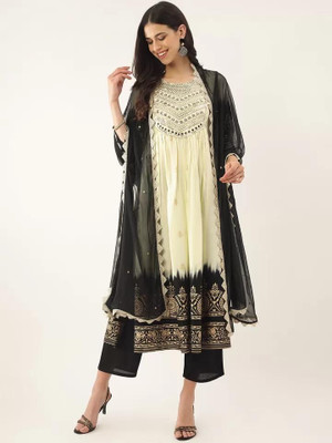 FIRSTFAB FASHION Women Kurti Pant Dupatta Set