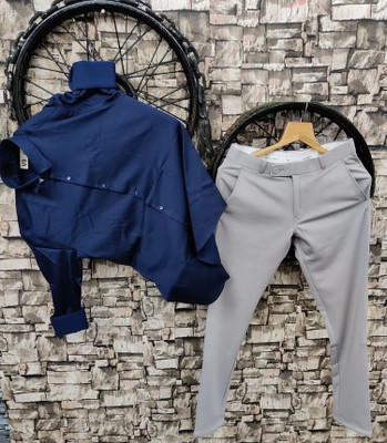 DEARISE Men Shirt Pant Set