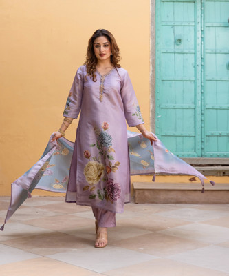 Nehamta Women Kurta Pant Dupatta Set