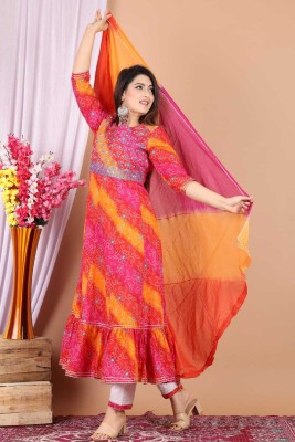 Clothing Mart Women Kurta Patiala Dupatta Set