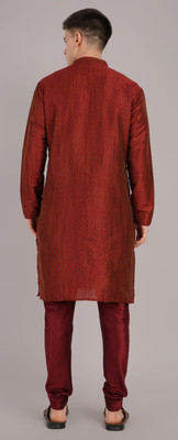 Over Crowd Men Kurta Pyjama Set