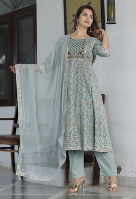 GORVY ENTERPRISES Women Kurta Pant Dupatta Set
