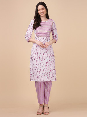 PIRUZA Women Kurti Pant Set