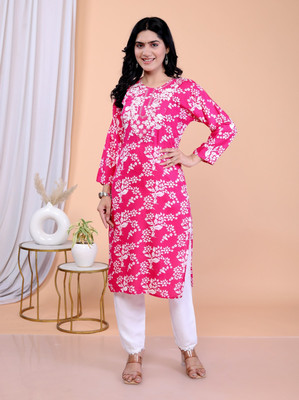 GURU TEXTILESS Women Kurti Pant Set