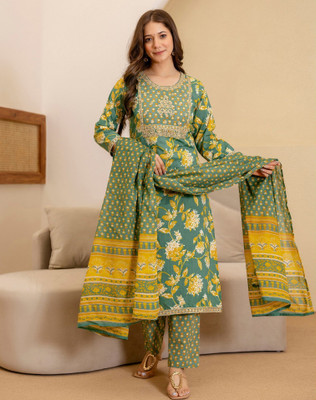 Tasrika Women Kurta Pant Dupatta Set