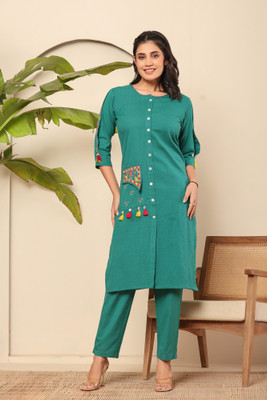 Adaa Jaipur Women Kurta Palazzo Set